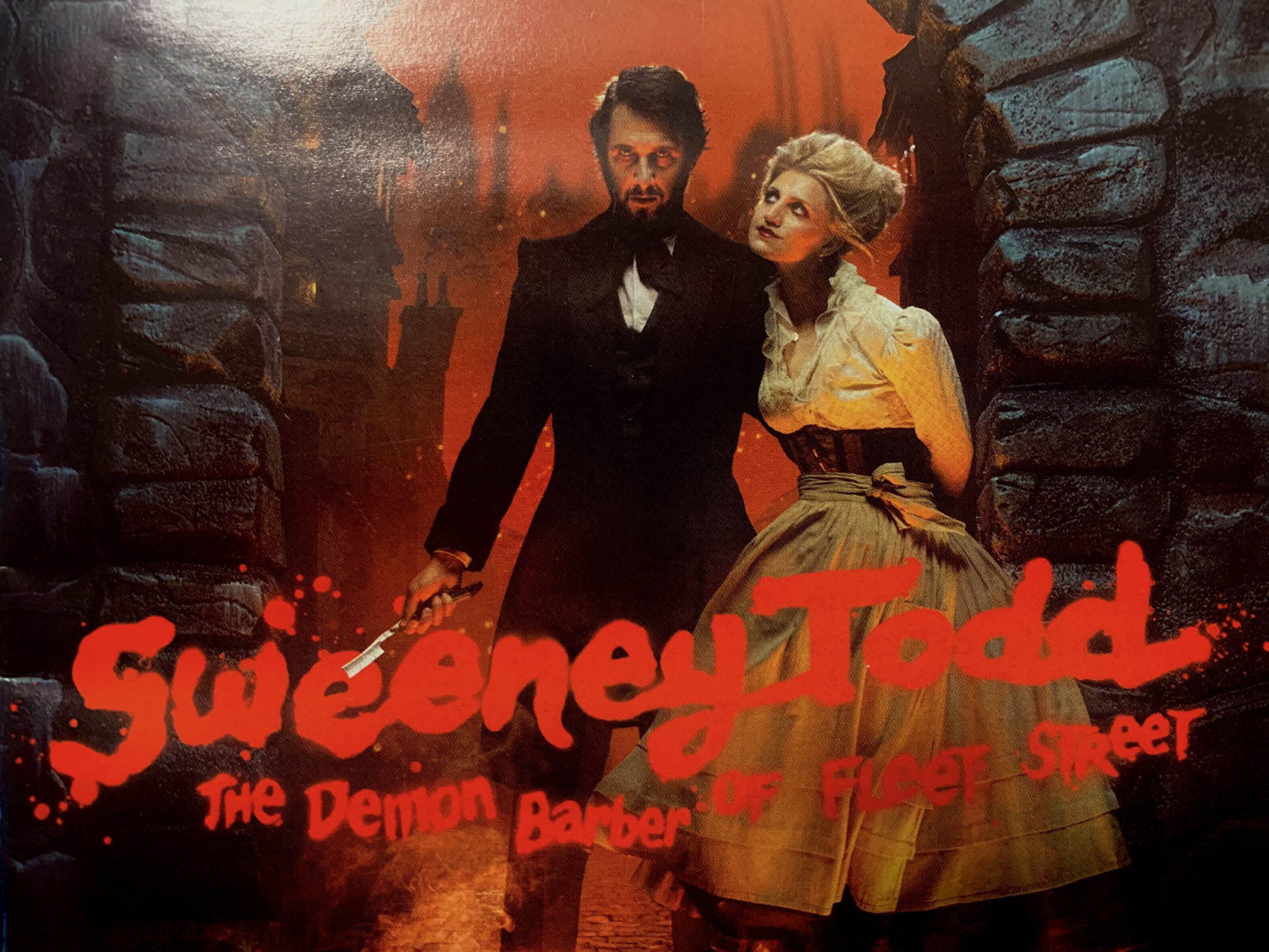 Vintage Vinyl & Playbill Sweeney Todd, Demon Barber of Fleet